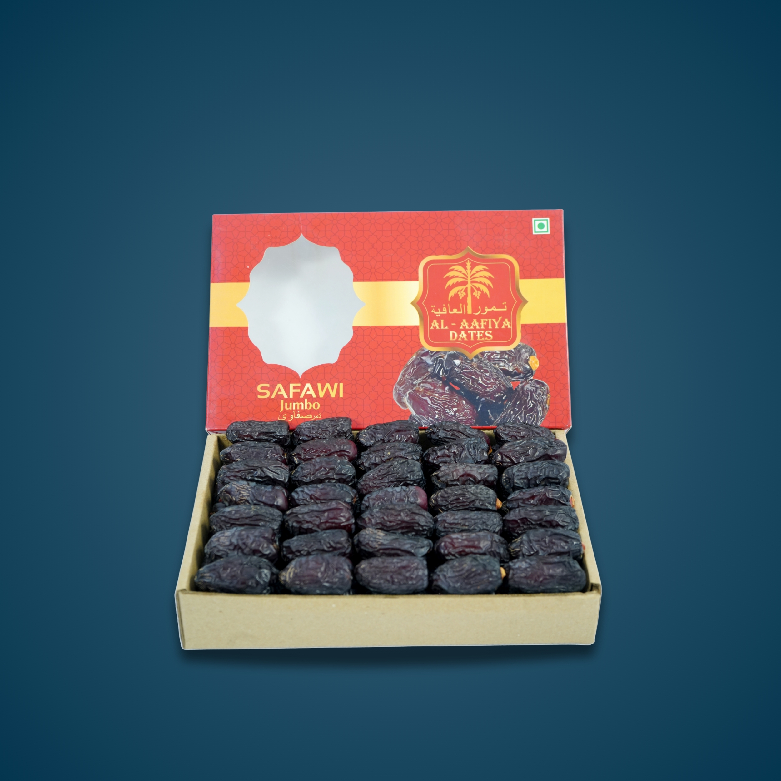 Safawi Dates (Kalmi) — 1 Kg packaging, photo 1 of 5