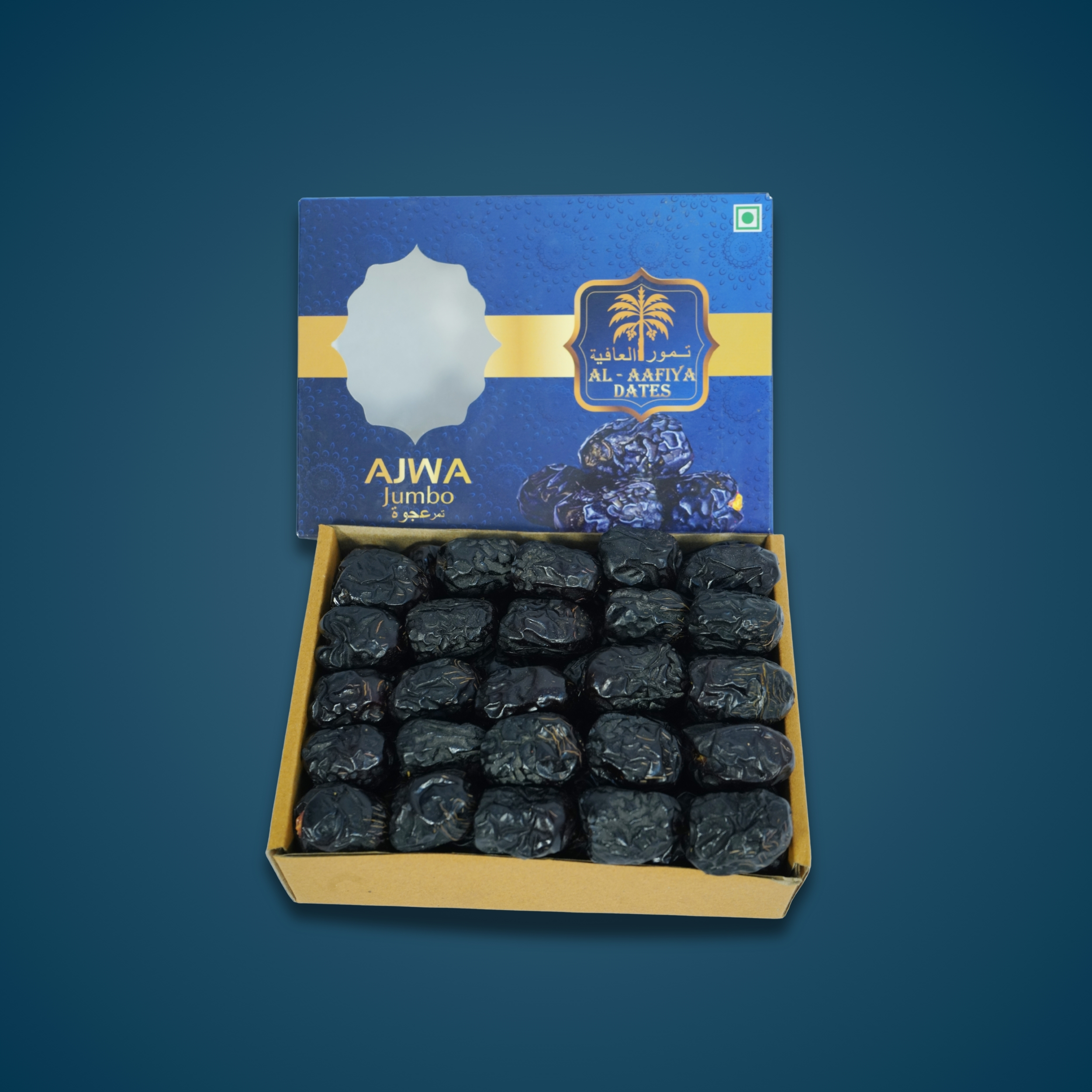 Ajwa Dates (Madina Al Munawarah) — 500 g packaging, photo 1 of 5