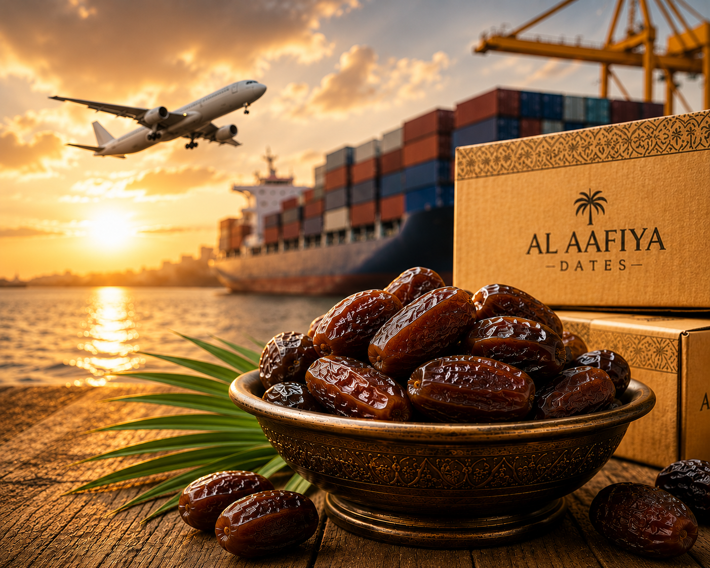 Premium dates prepared for wholesale export